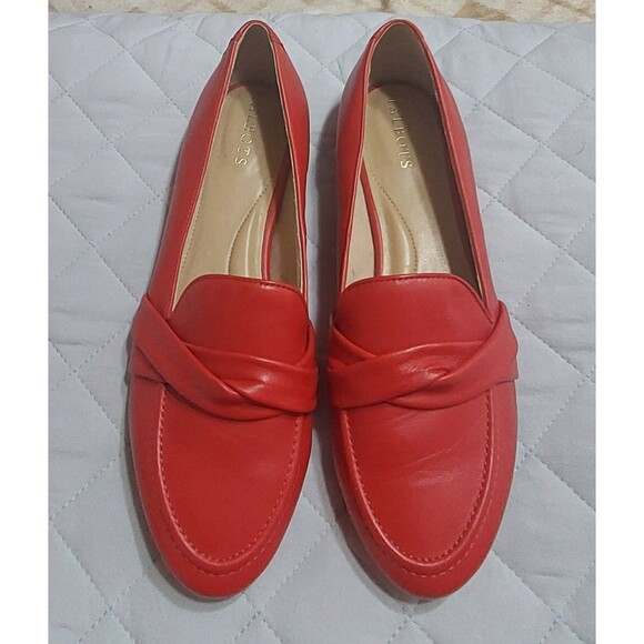Talbots Shoes Loafers Women's 9M,Red Excellent Condition, Comfort. - Picture 4 of 9